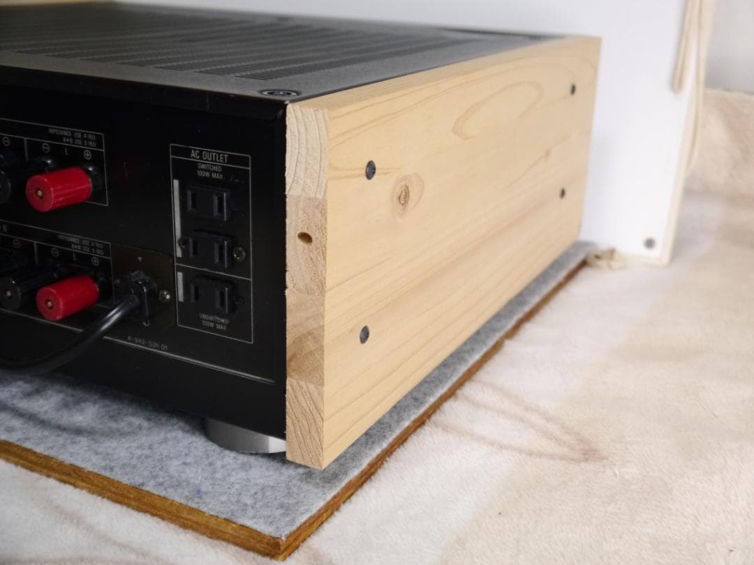 SONYプリメインアンプ　TA-F333 ESL　メンテ整備　動作品