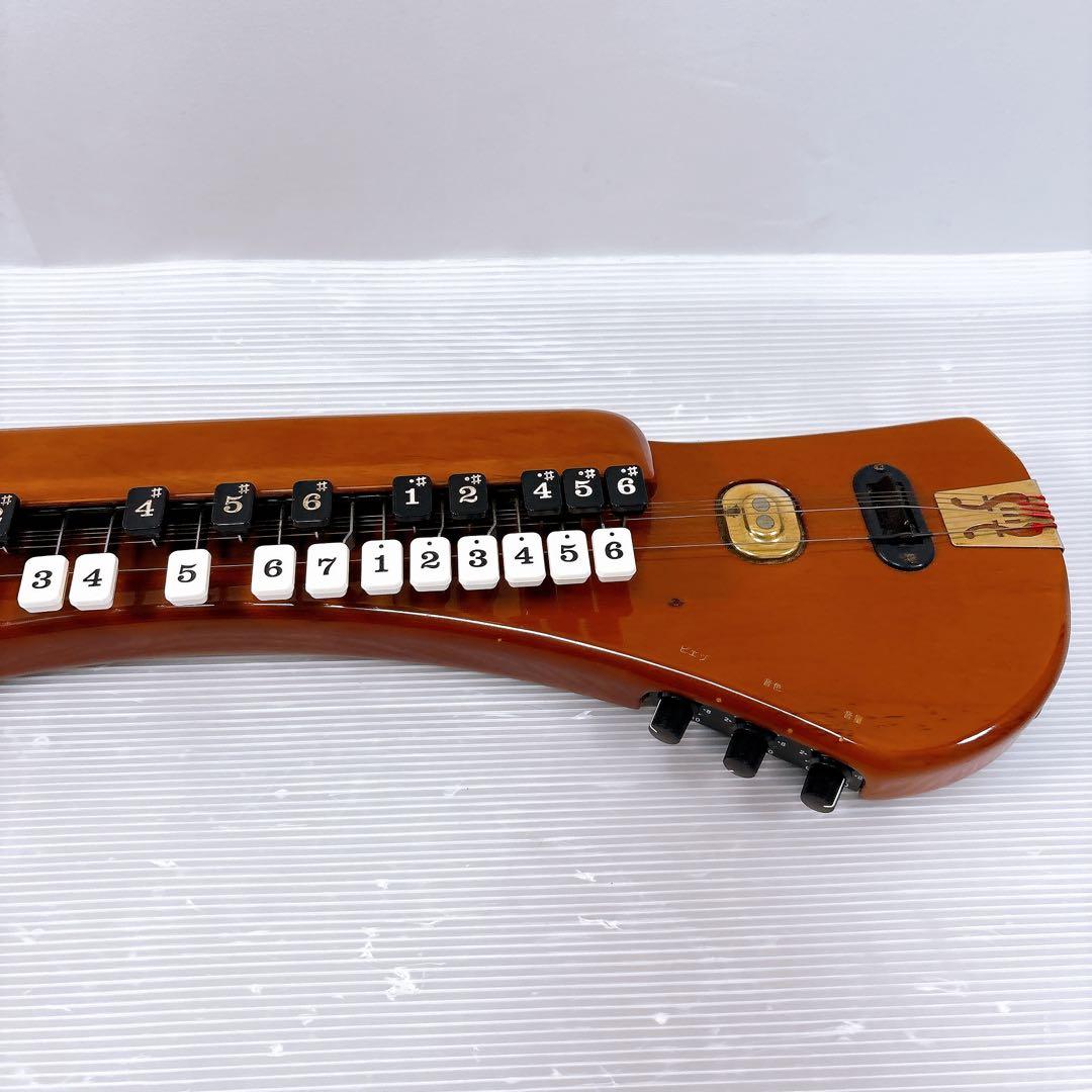 【美品】SUZUKI スズキ 電気大正琴 ソプラノ こはく CHK-1