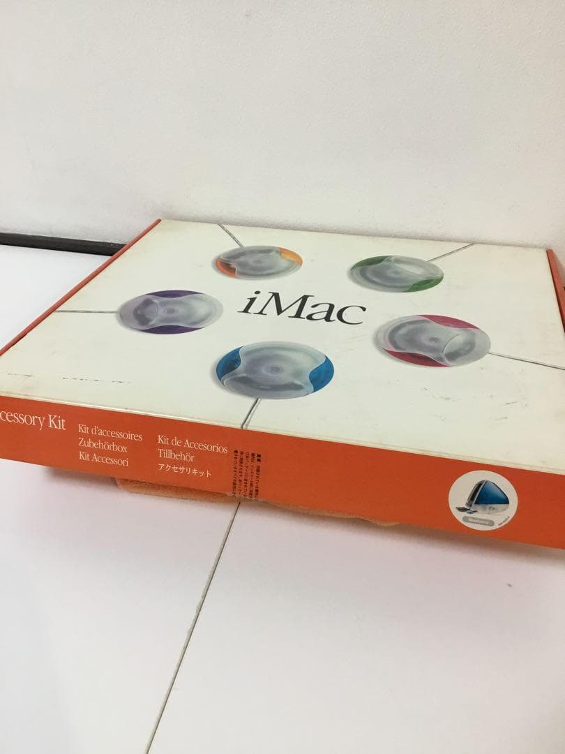Apple iMac G3 ブルーベリー色、オリジナルボックス付属