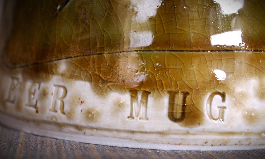 希少作★鯉江良二★織部マグカップ★KIRIN　MUG　COLLECTION