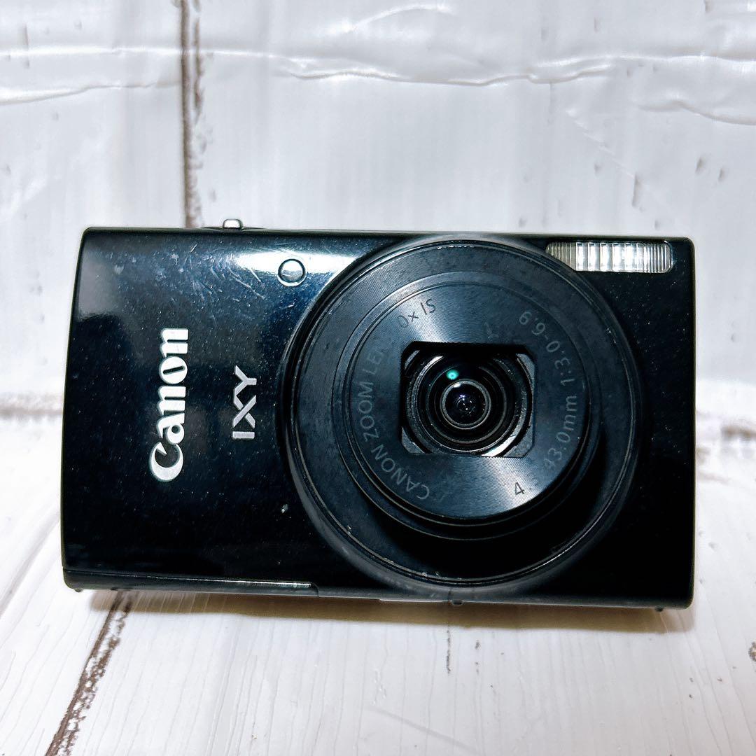 Canon IXY190 ブラック コンパクトデジタルカメラ　コンデジ