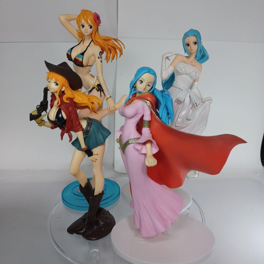 ワンピース　フィギュア　ナミ　ビビ　トレジャー　グリッター　写真家　ウェディング