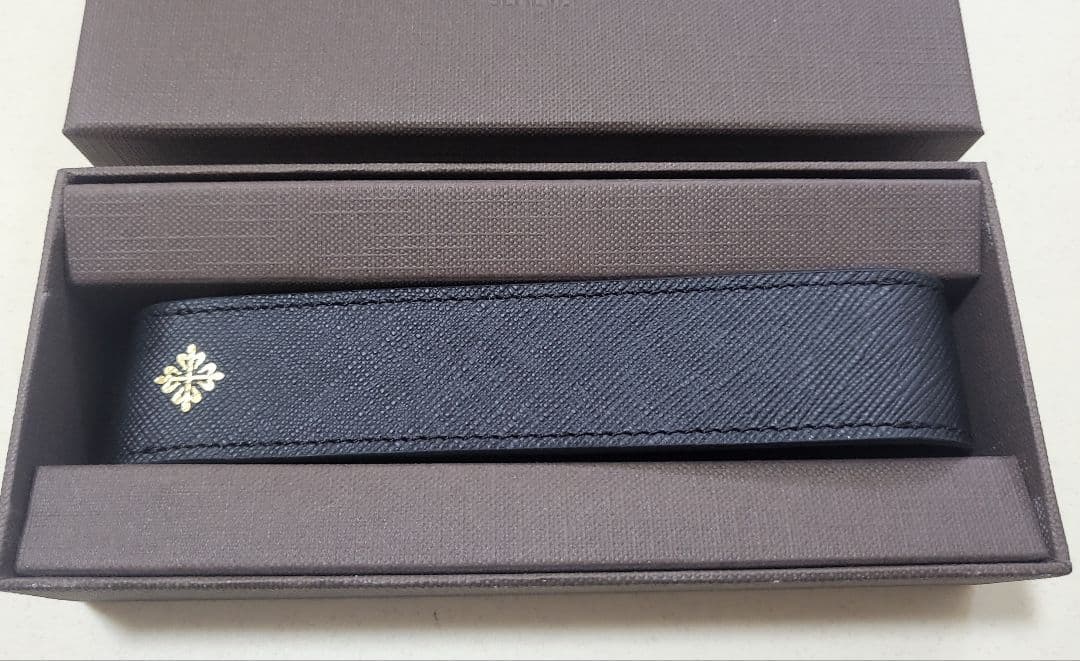 パテック・フィリップ　ボールペン レザーペンケースセット　箱付き