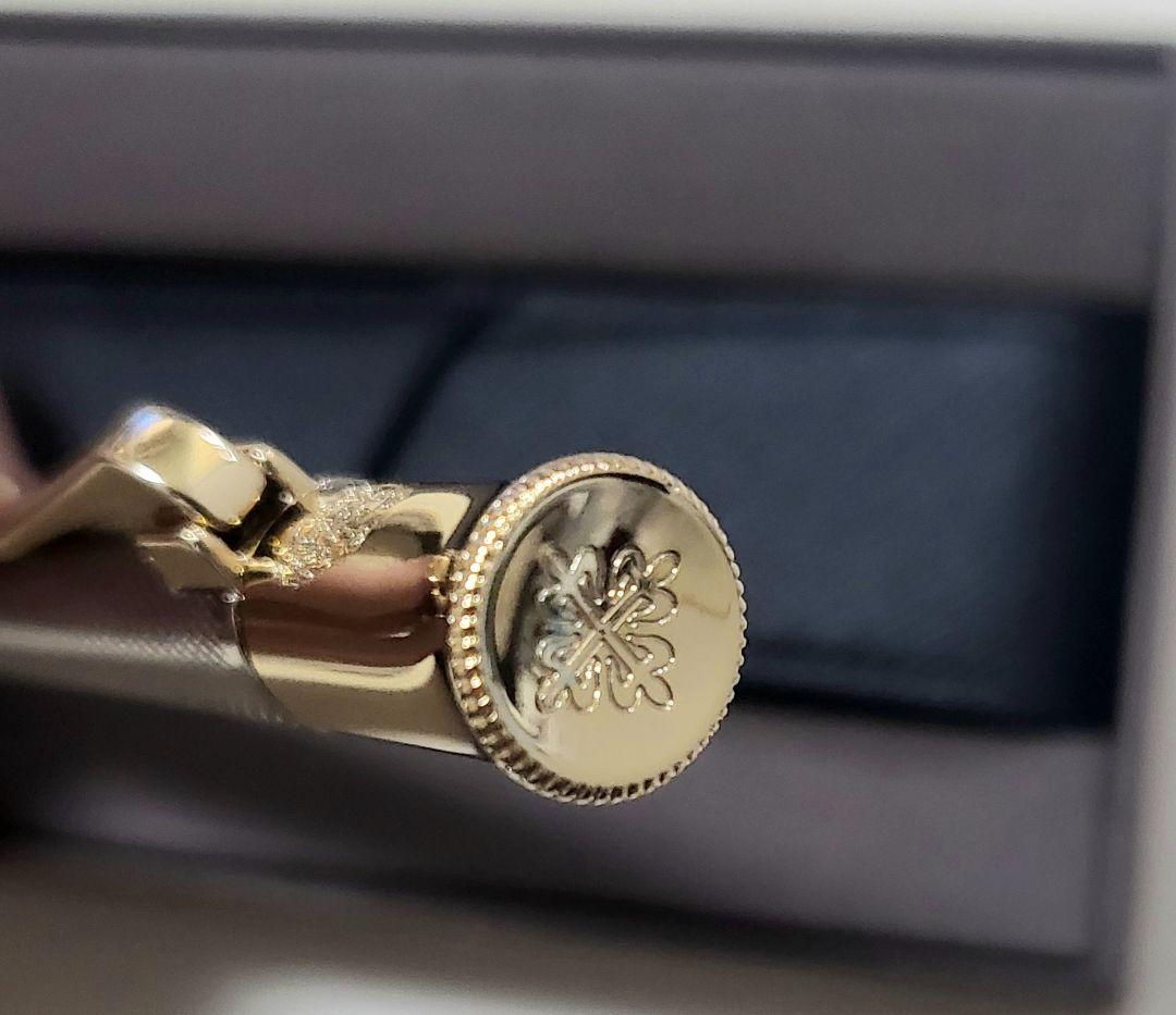 パテック・フィリップ　ボールペン レザーペンケースセット　箱付き