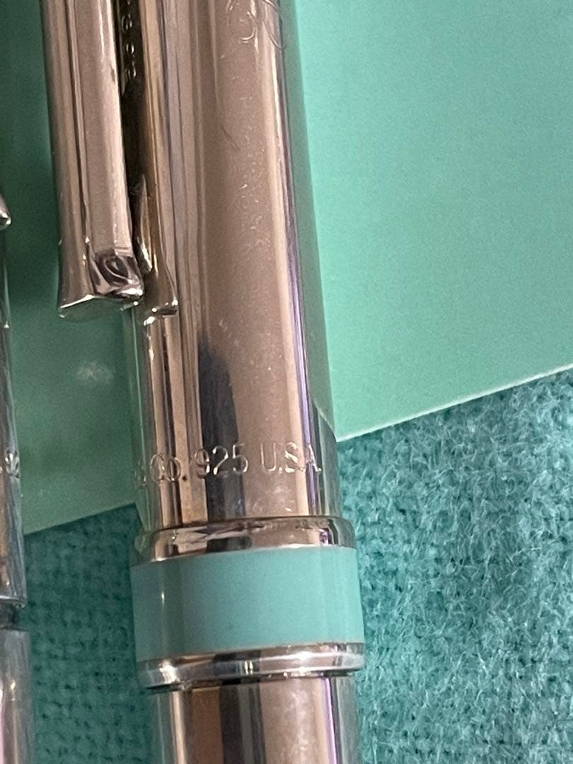 ティファニーシルバー925ボールペン　シャープペンセット