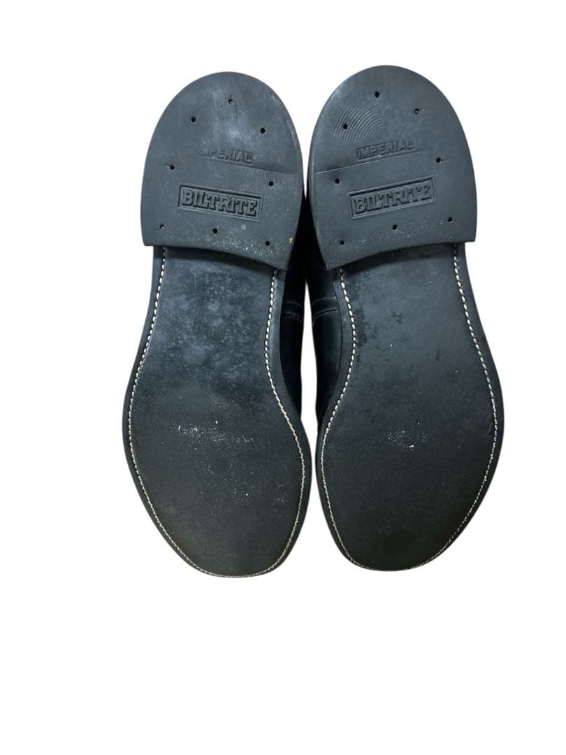 80s USN US NAVY レザーソール サービスシューズ ビンテージ 革靴