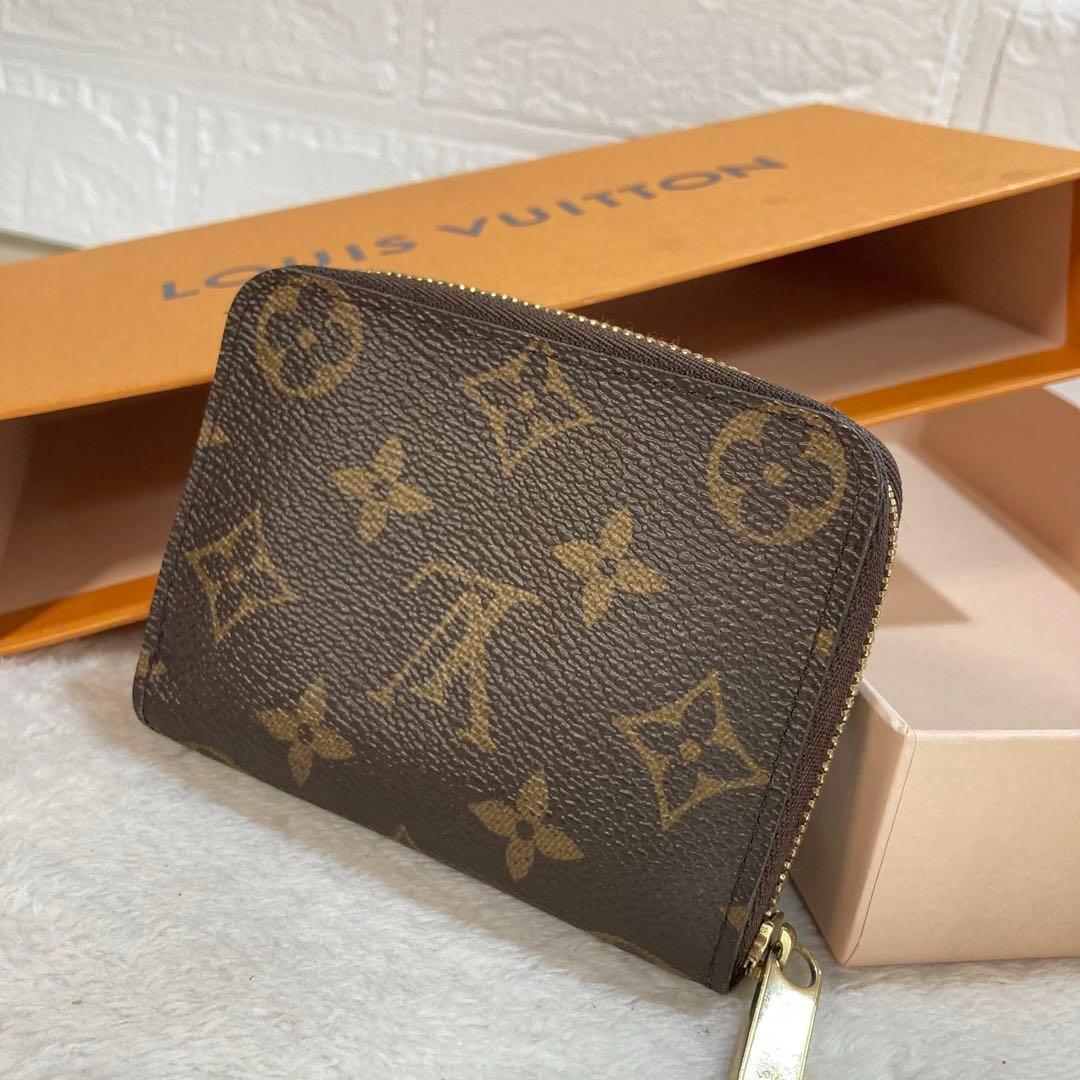 ！極美品！　ルイヴィトン　ラウンドファスナー　ケース　モノグラム