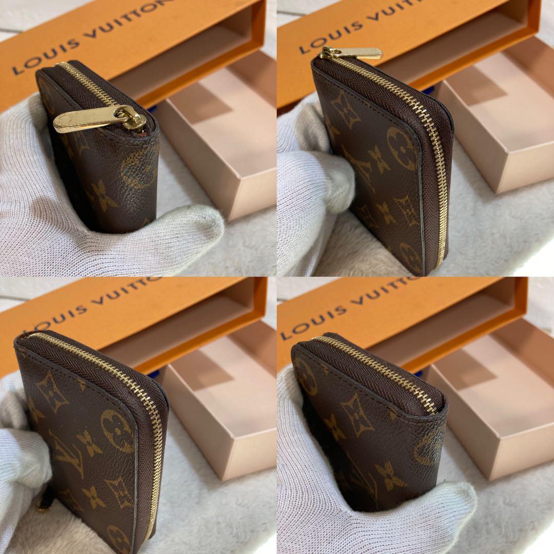 ！極美品！　ルイヴィトン　ラウンドファスナー　ケース　モノグラム