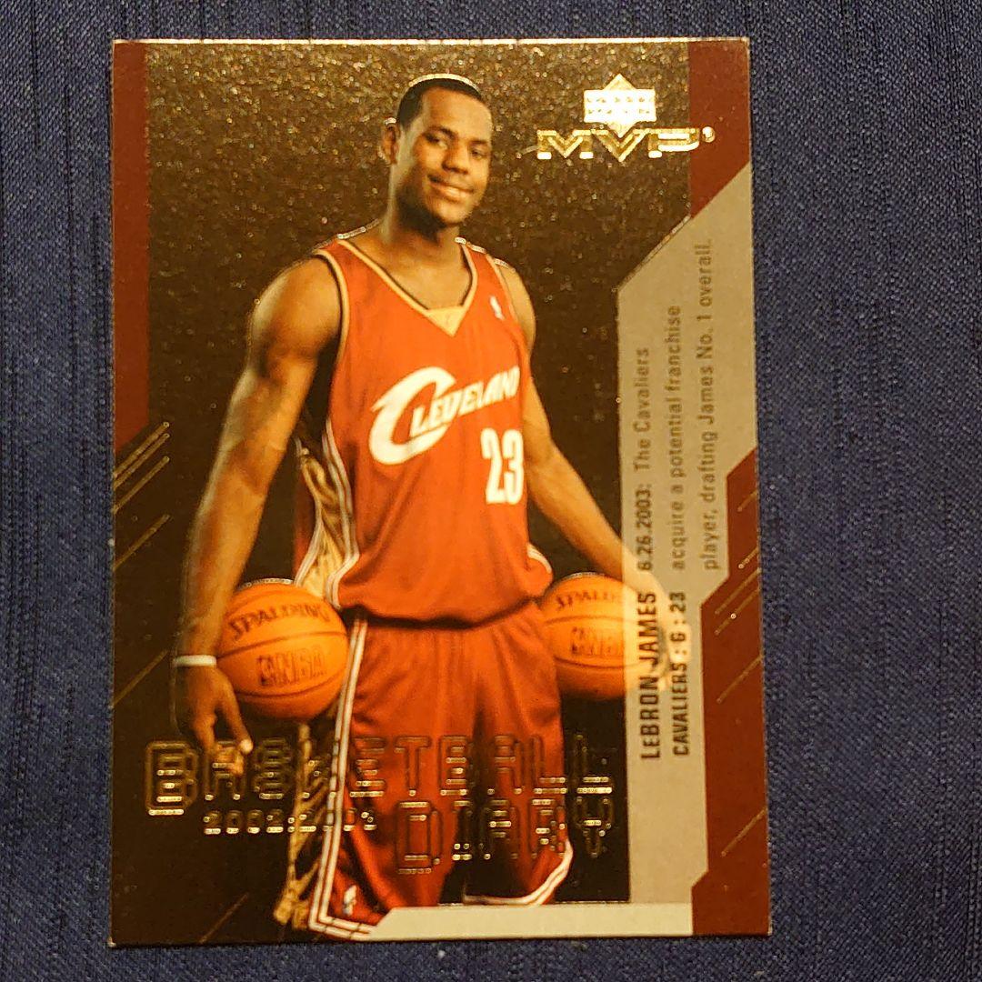 NBA lebron james ルーキーイヤー インサート