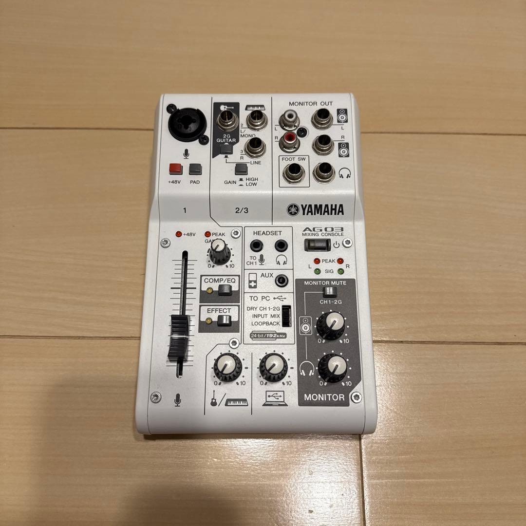 YAMAHA AG03 ミキサー