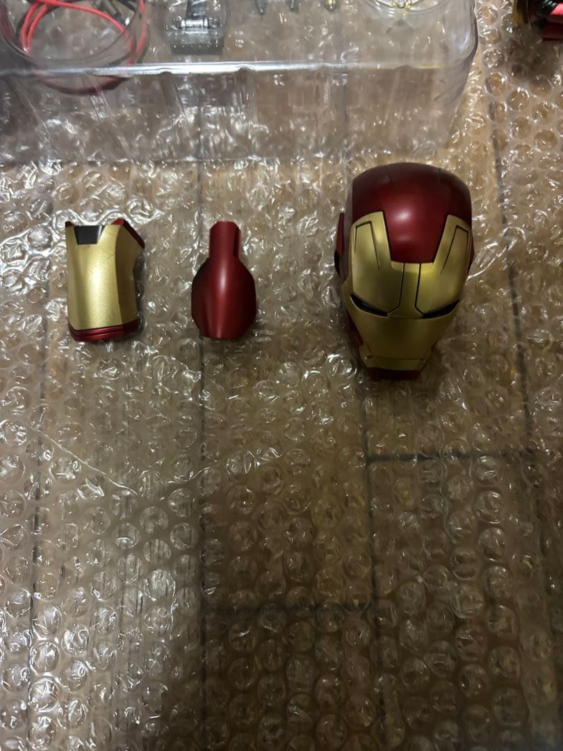 ホットトイズ　アイアンマン3 1/4スケールフィギュア クォーター マーク42