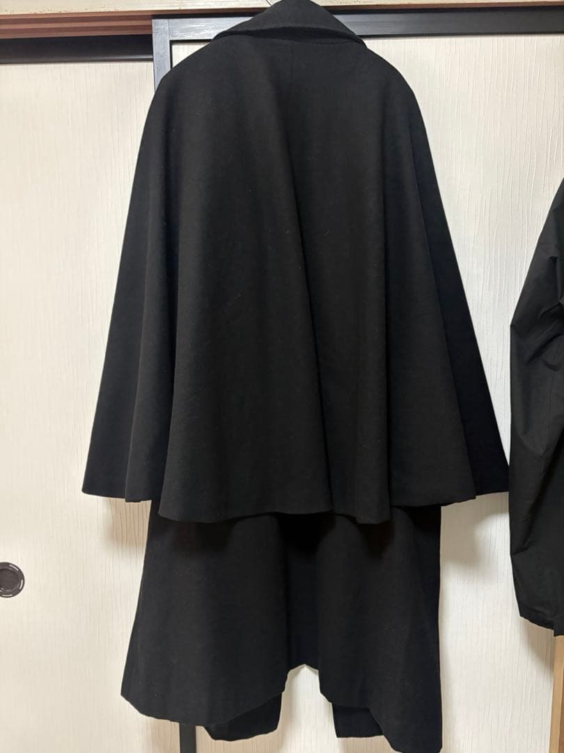 【中古】トンビコート(冬用　ウール混)