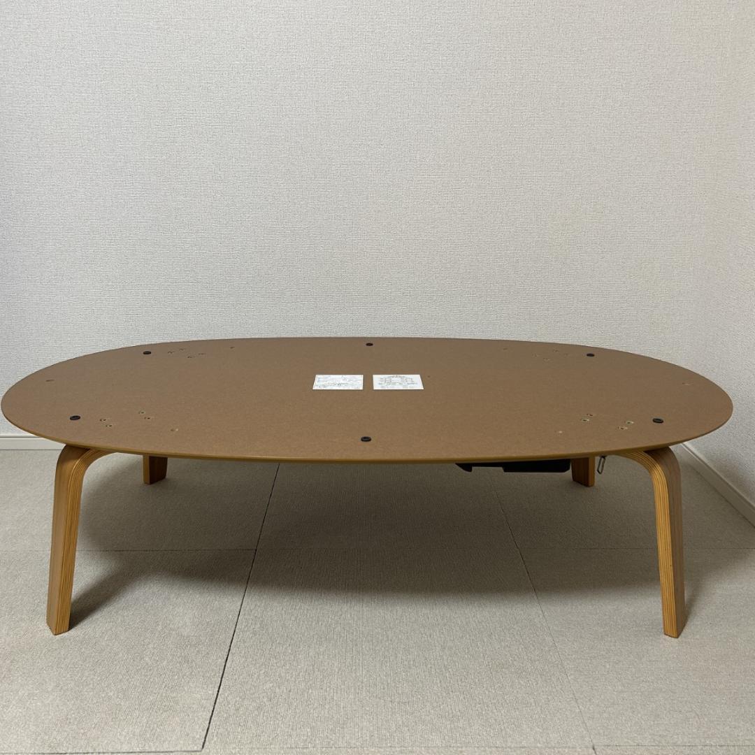無印良品 楕円こたつと楕円こたつぶとん
