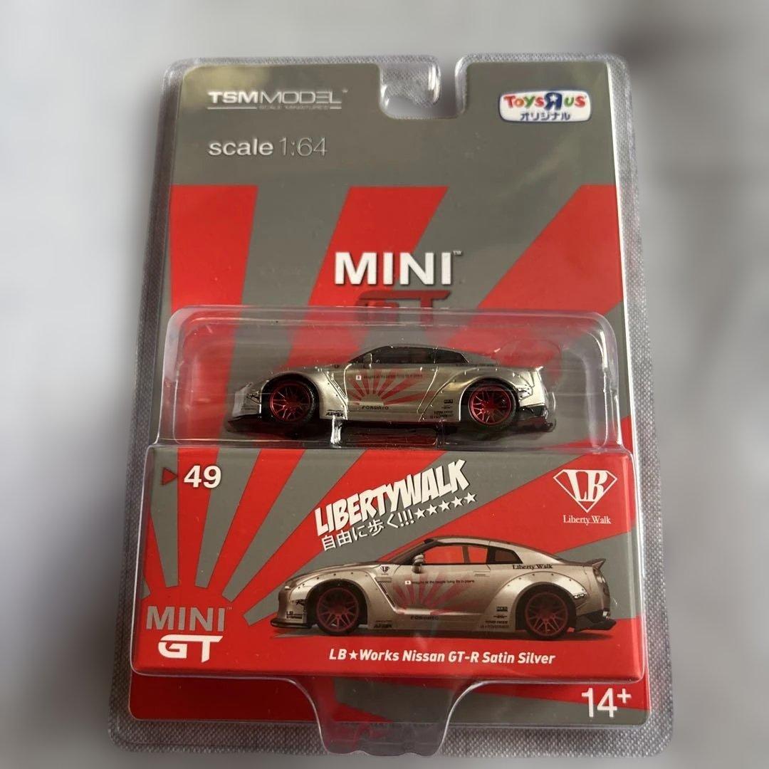 MINIGT49 LB★WorksGT-Rサテンシルバー LibertyWalk
