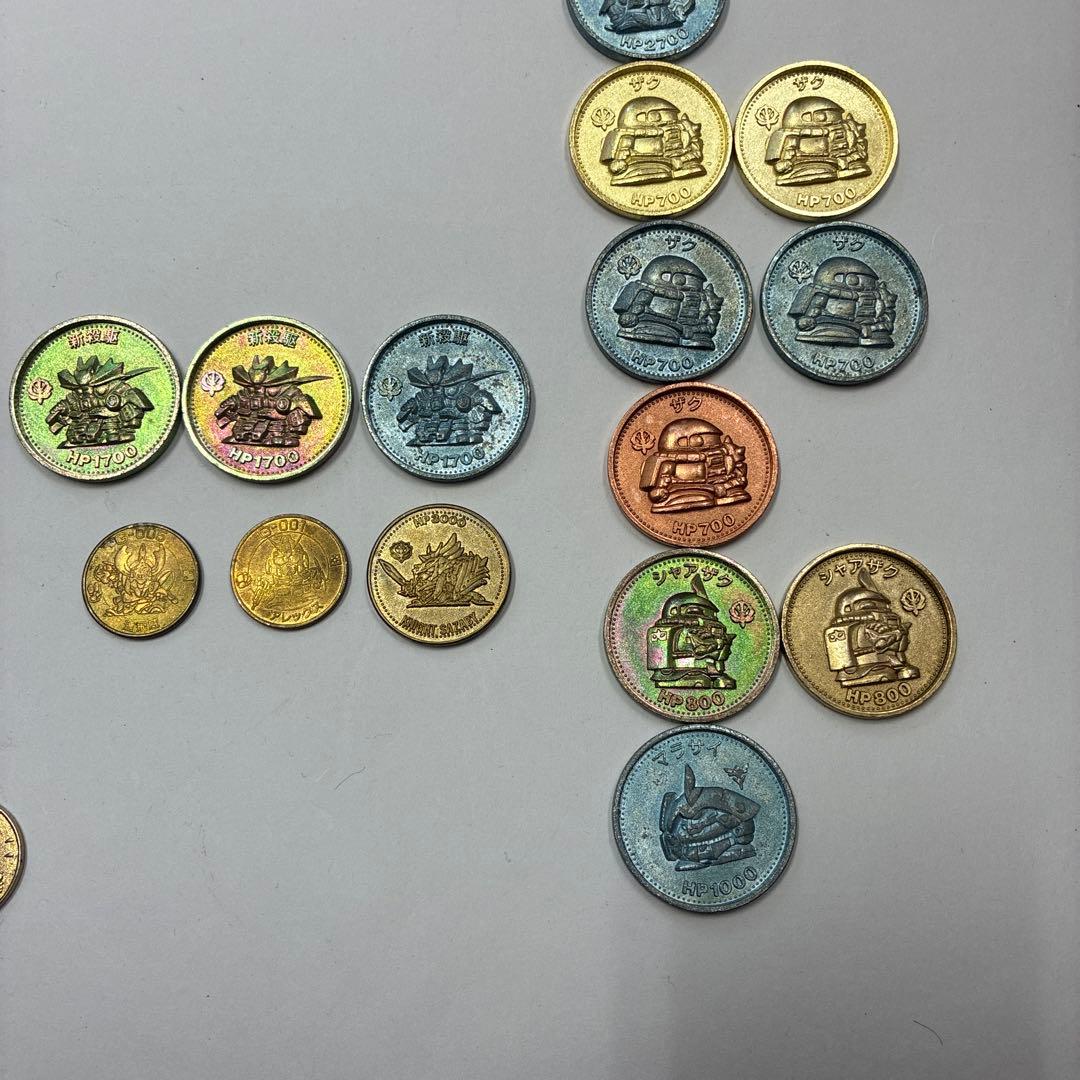 SDガンダムワールド メダル ダス 武者頑駄無Mk-Ⅱ 他セット計44点