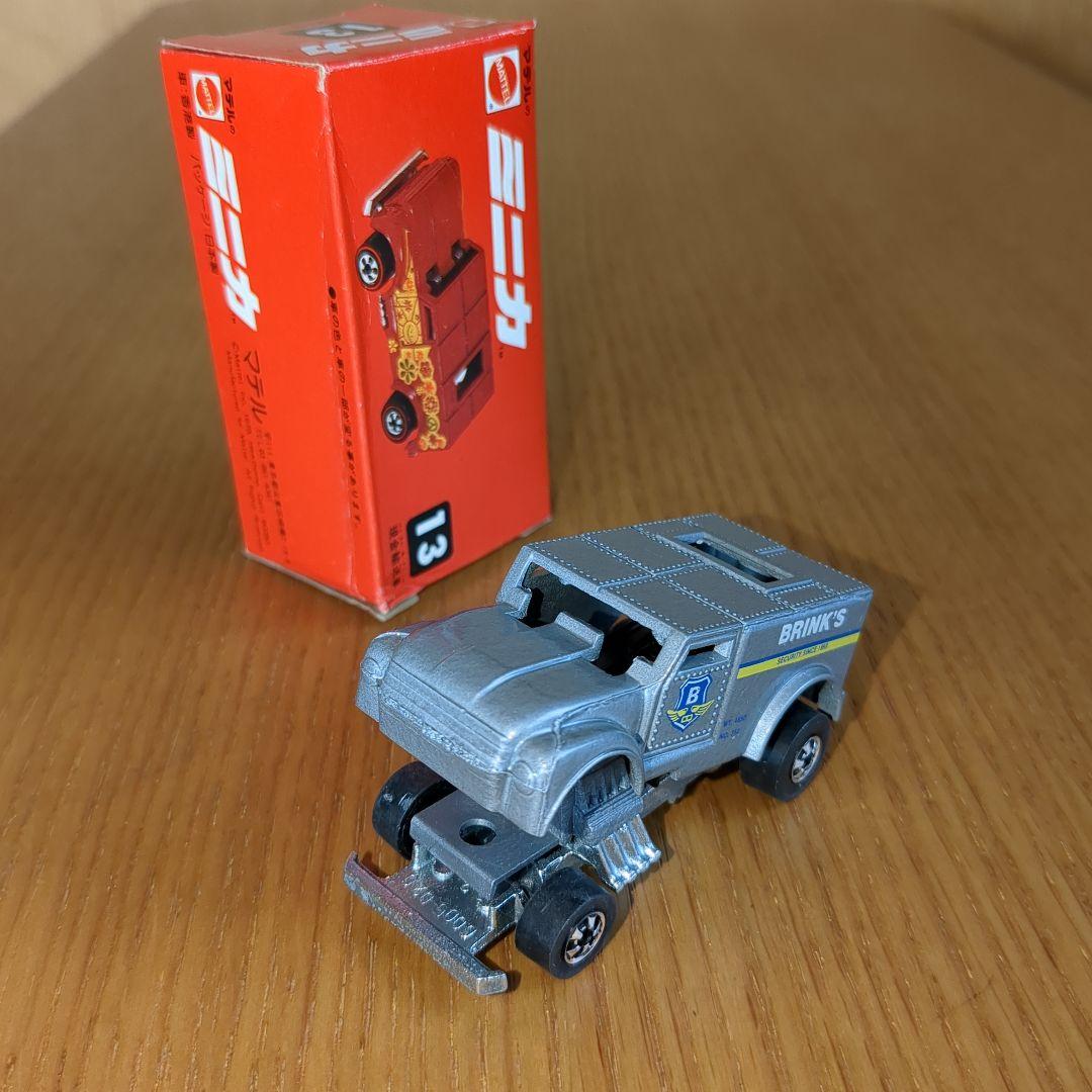 マテルミニカ赤箱　13　現金輸送車