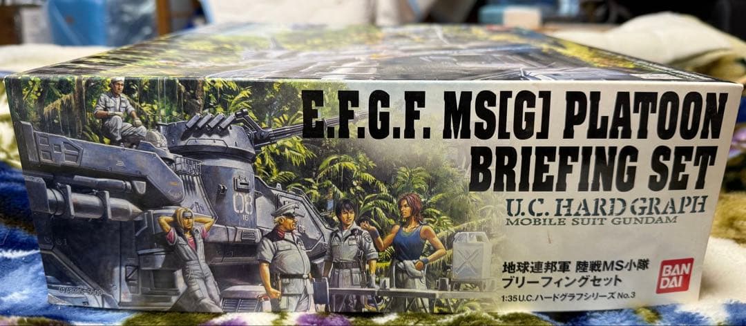 バンダイ 1／ 35 U．C．ハードグラフ 地球連邦軍 陸戦MS小隊ブリーフ…