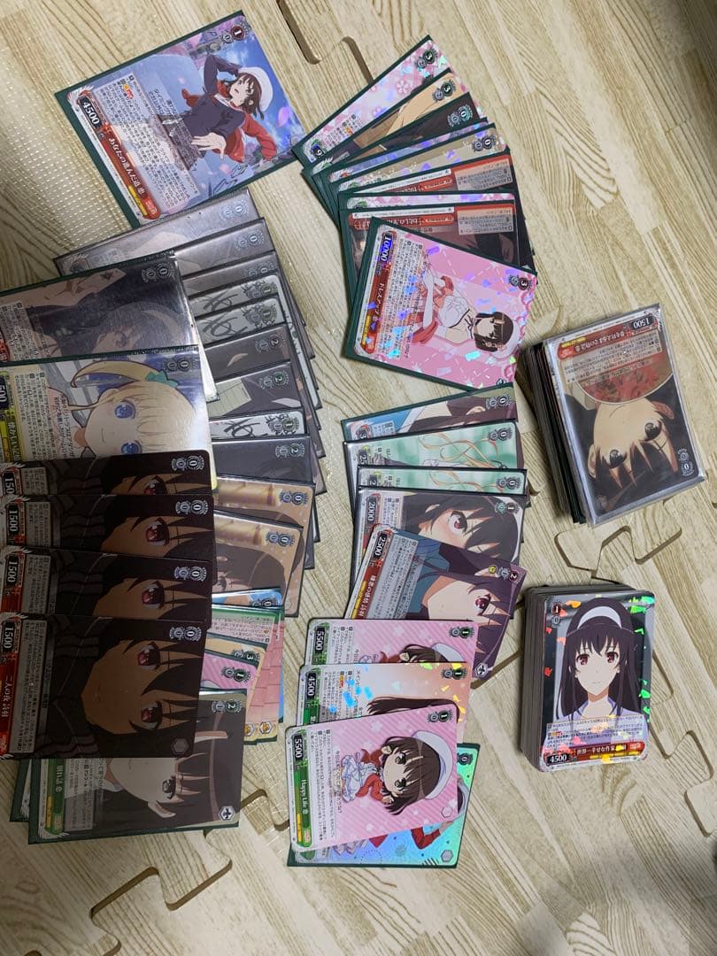 ヴァイスシュヴァルツ　冴かのデッキ＋調整パーツ多数