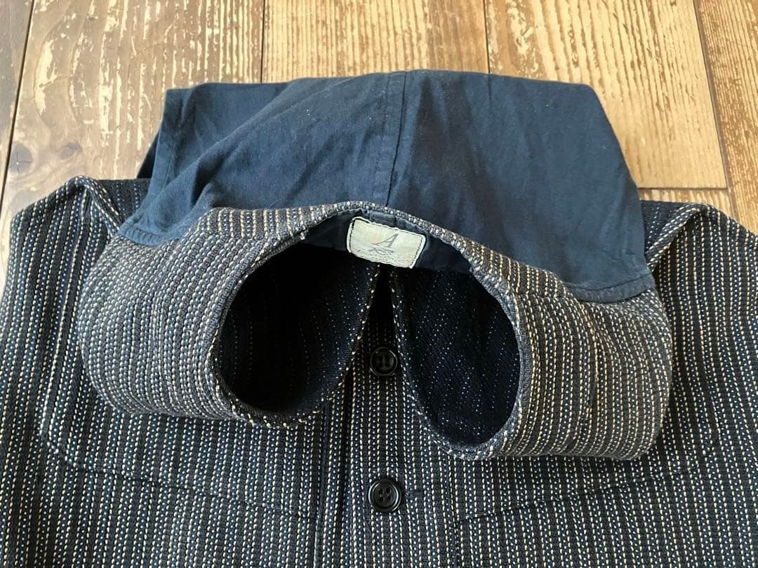 ANATOMICA アナトミカ ベスト ジレ ストライプ柄 XS フランス製