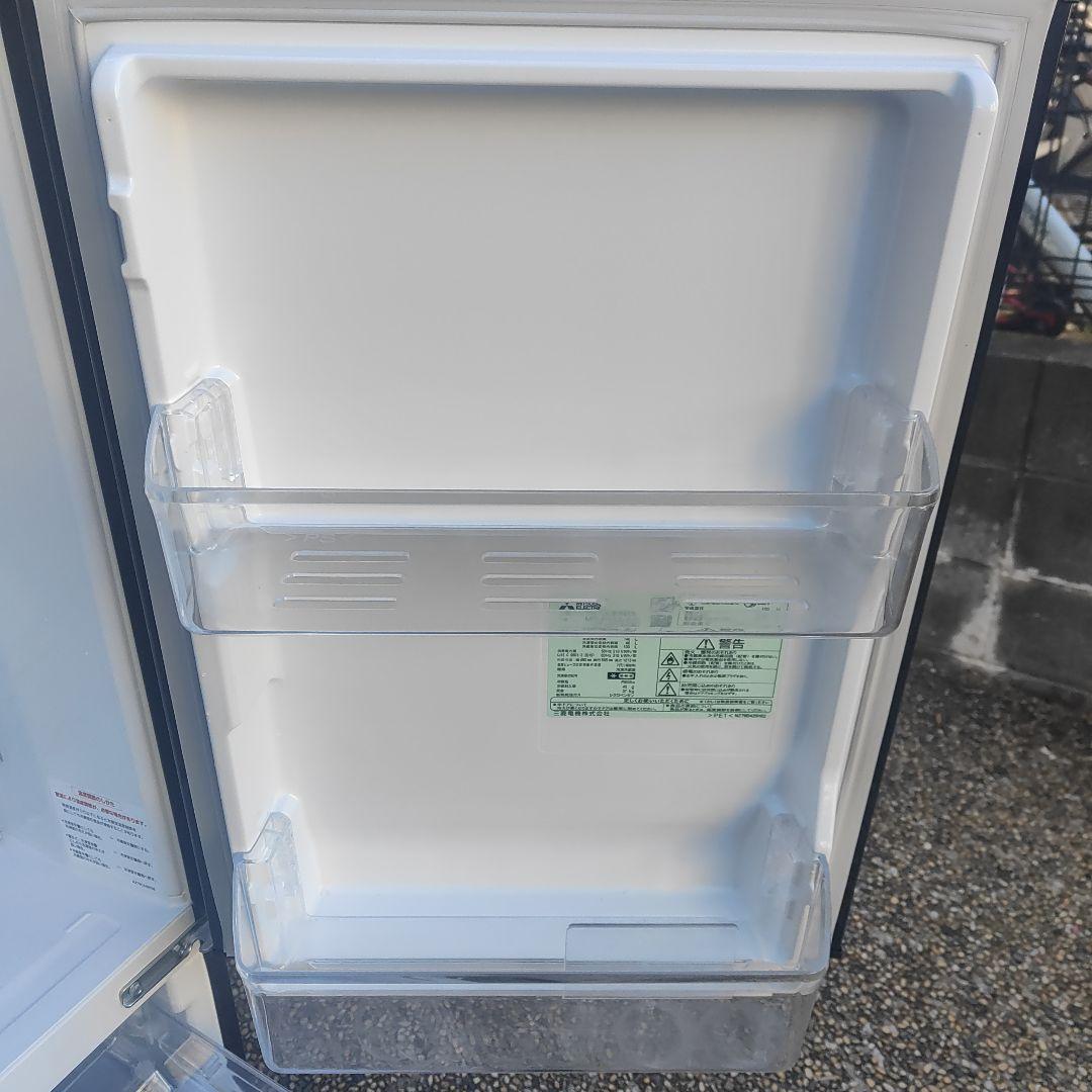 三菱2ドアノンフロン冷凍冷蔵庫 MR-P15A-B