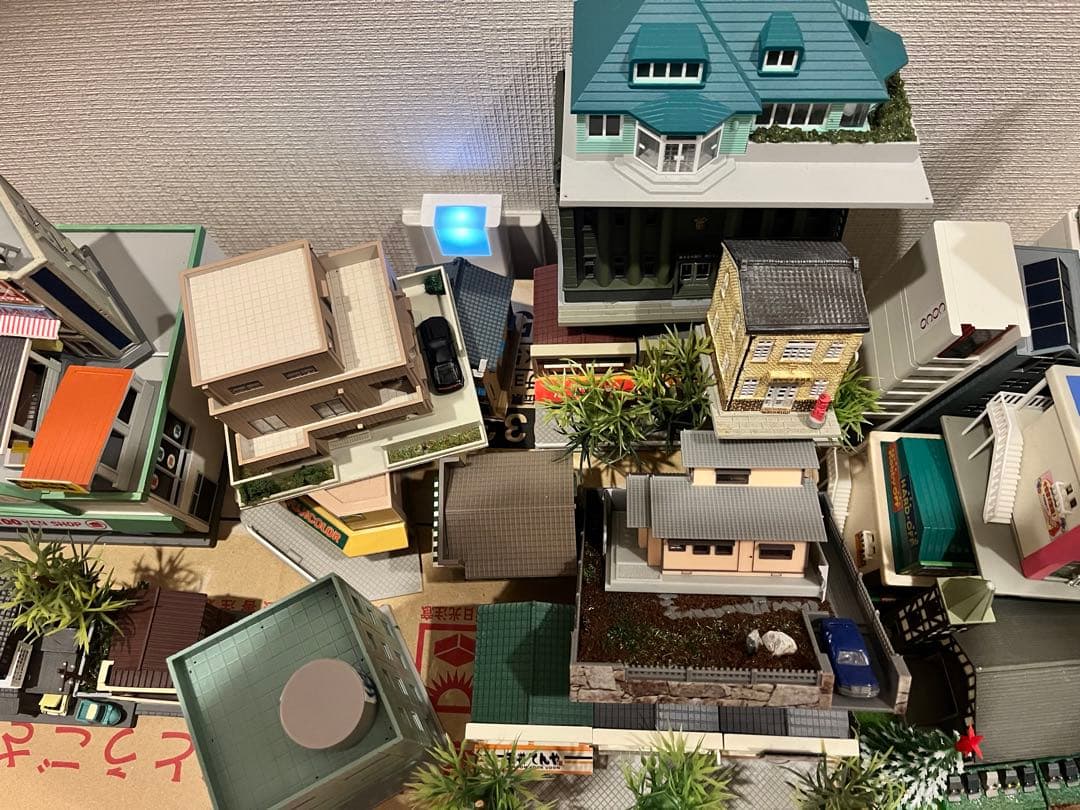 Nゲージ　ジオラマ　背景