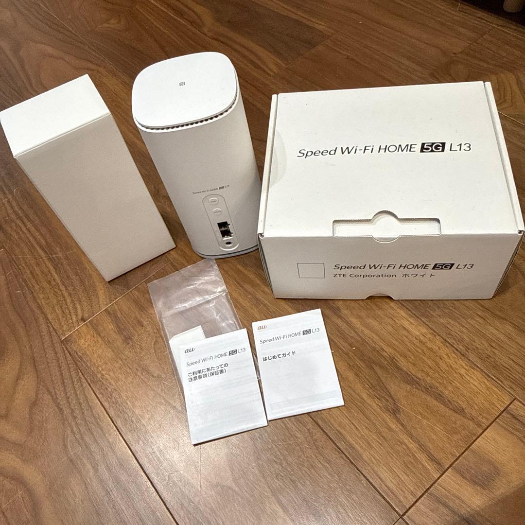Speed Wi-Fi  5G L13 ホームルーター