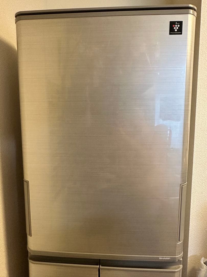 SHARP 両開き冷蔵庫 400-500L SJ-W412E-S 2019年製
