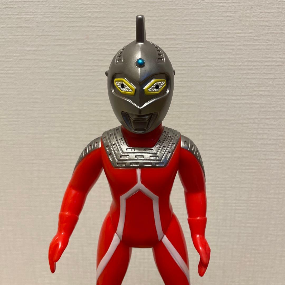 ブルマァク　大ウルトラセブン　ガンメタ　ソフビ