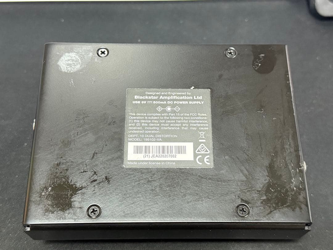 ギター Blackstar Dept. 10 Dual Distortion