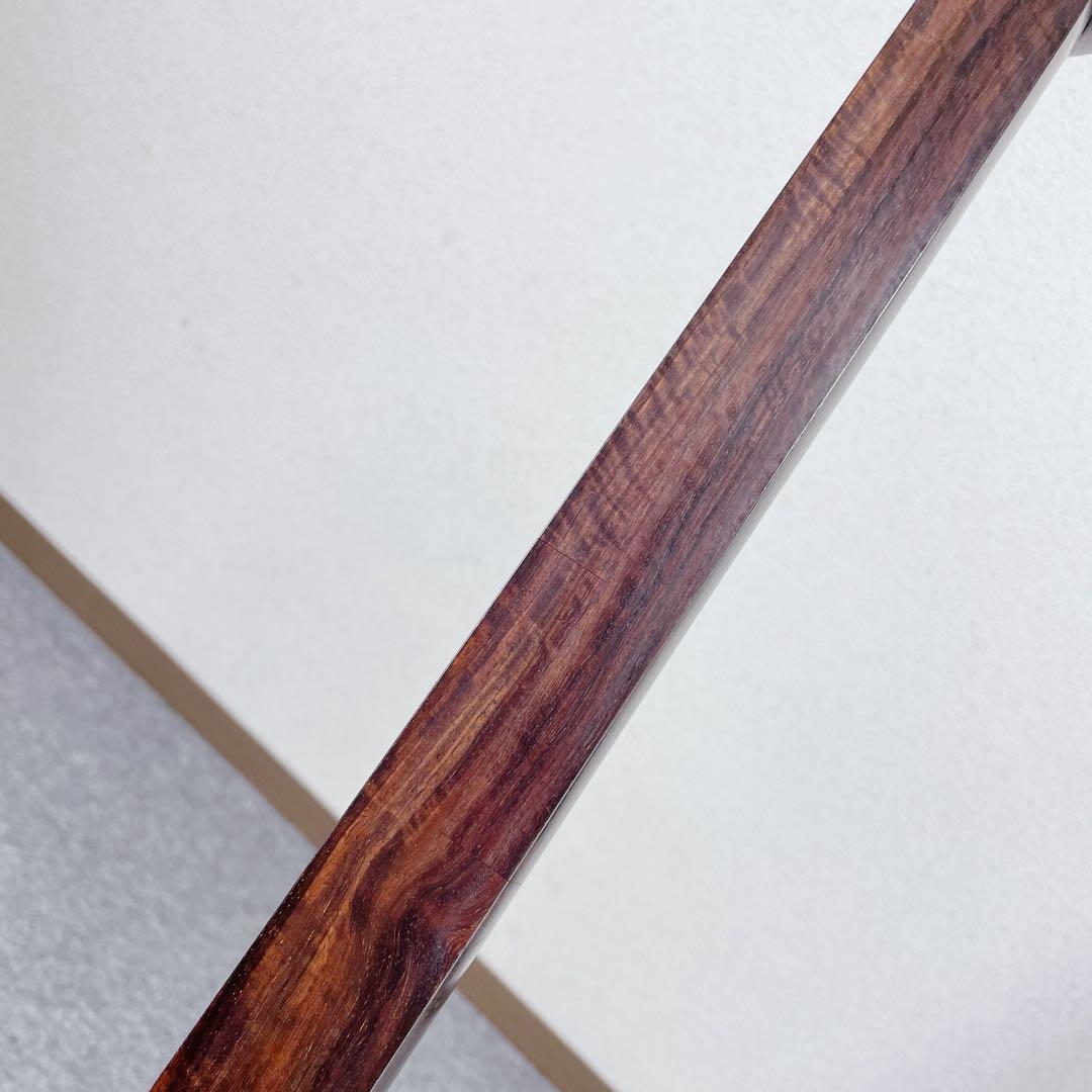 津軽三味線 紅木 太棹 綾杉胴 子持ち綾杉　2本溝