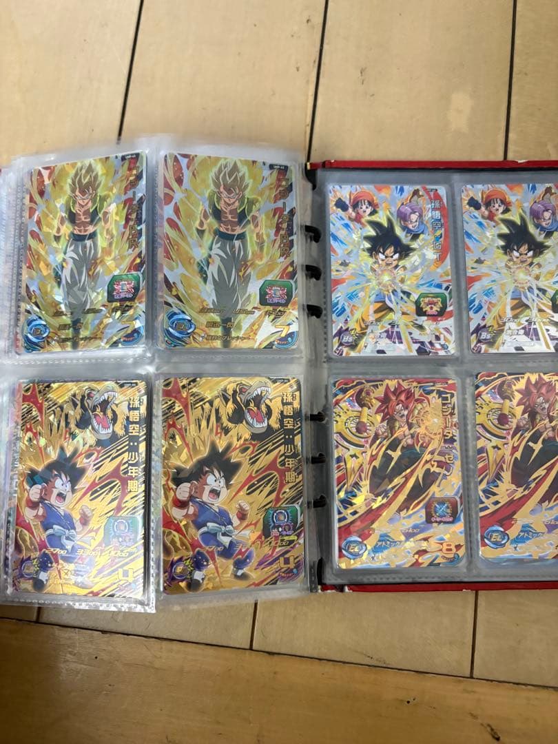 ドラゴンボールヒーローズ　バインダーまとめ