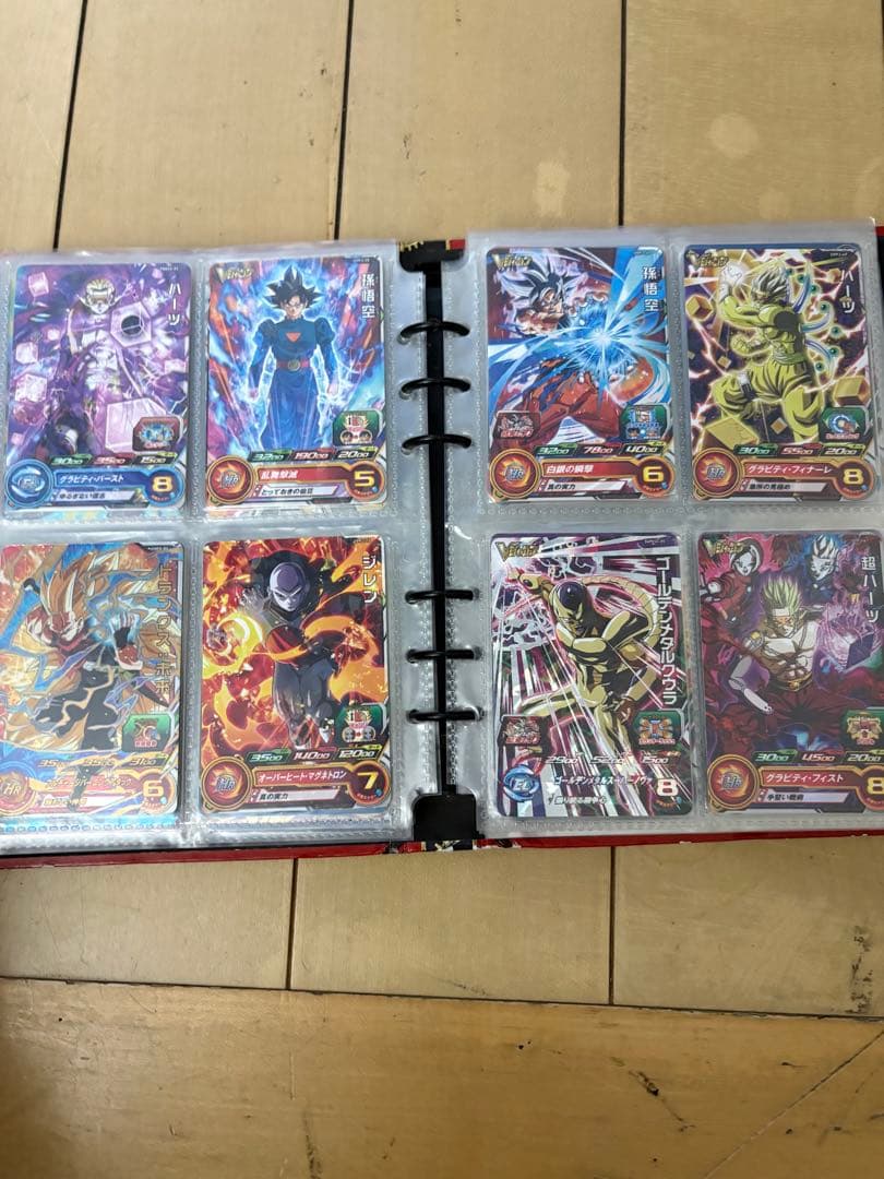 ドラゴンボールヒーローズ　バインダーまとめ