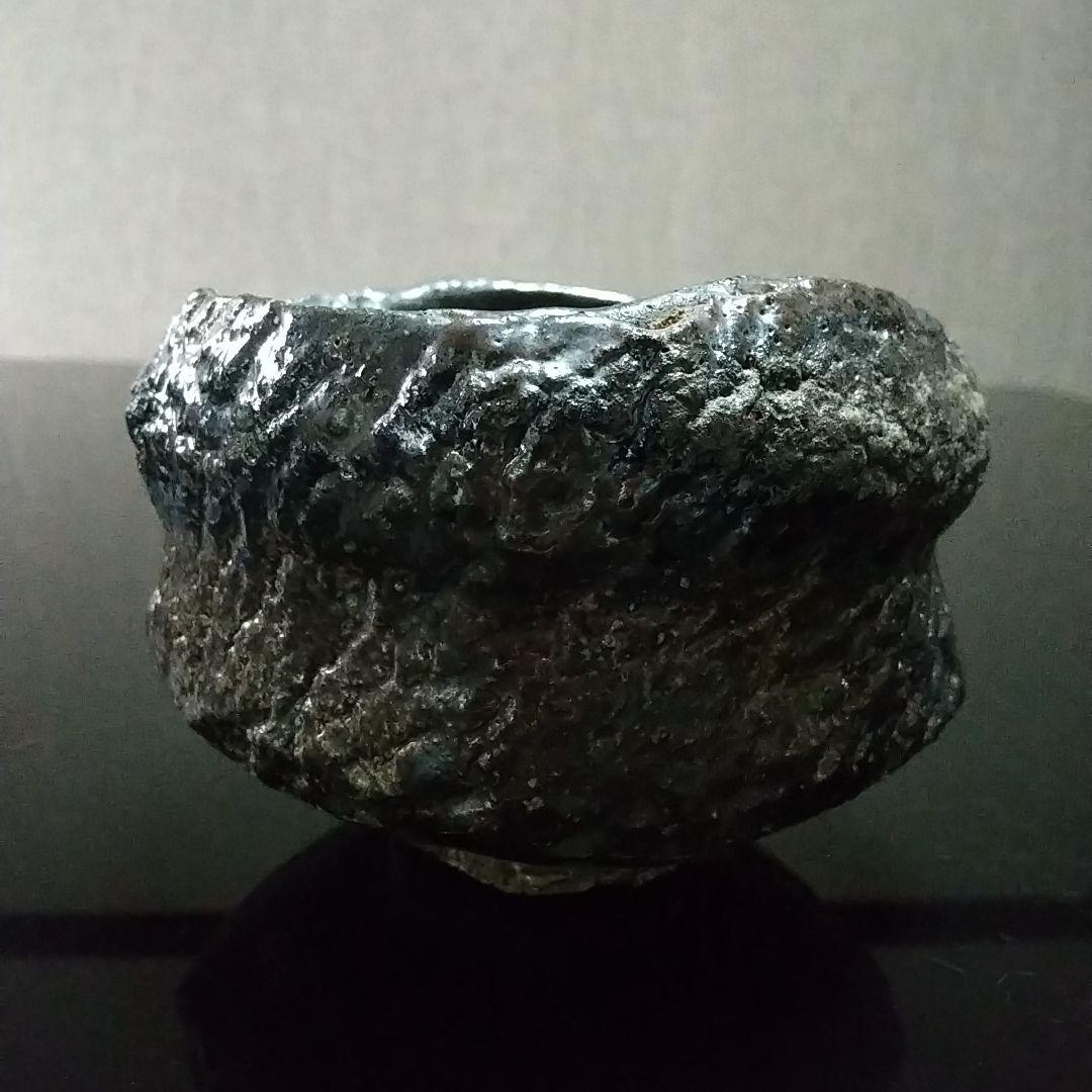 【備前焼 茶碗③】備前土釉薬茶碗／伝統工芸士 森本 桂／送料込み！