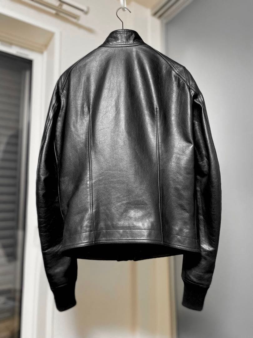 ジャケット・アウター Rick owens intarsia leather jacket biker