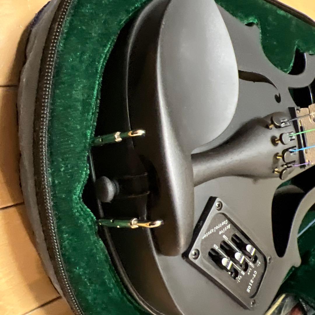 Hallstatt エレクトリックバイオリン ケース付き　CV-210E