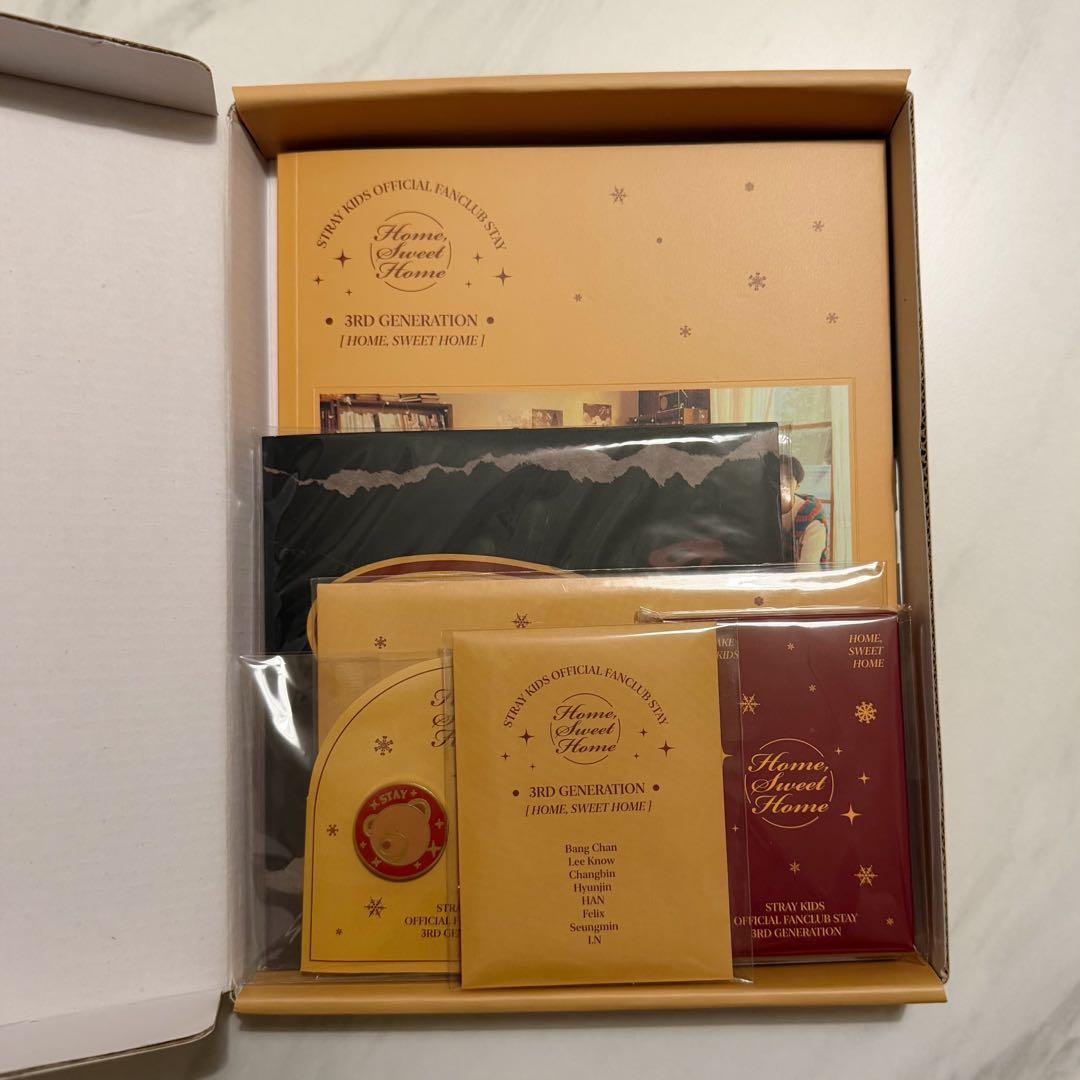 StrayKids STAY 3期 ウェルカムギフト