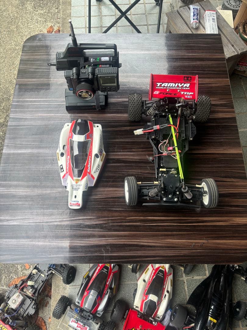 犬まんま　タミヤ　マッドキャップ　2台セット　ラジコン　RC 田宮