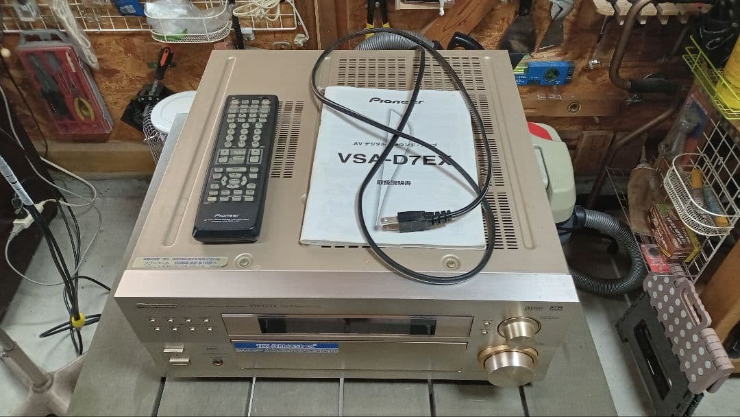 【音に問題あり】Pioneer AVデジタルサラウンドアンプ VSA-D7EX