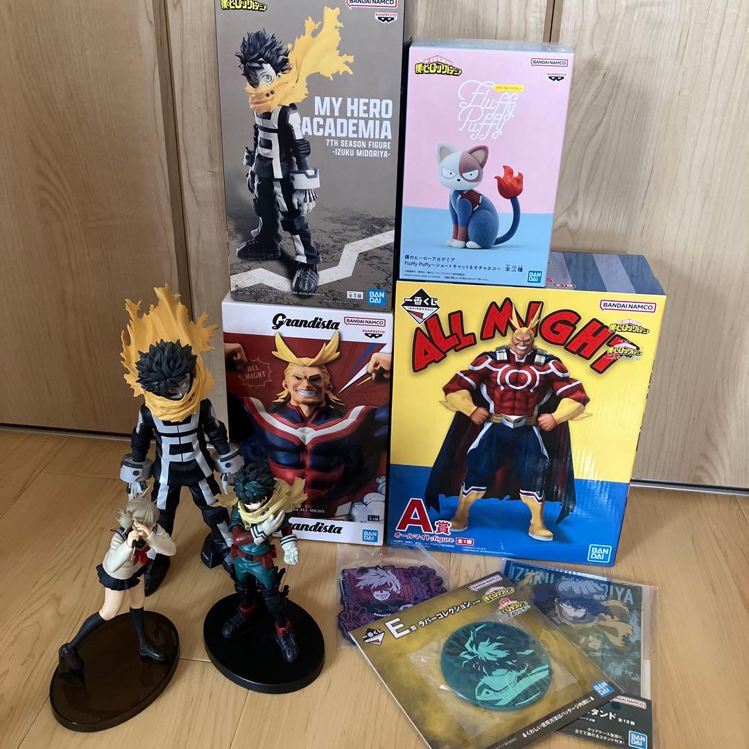 ヒロアカ　フィギュア　オールマイト　緑谷出久　トガヒミコ　一番くじ　まとめ売り