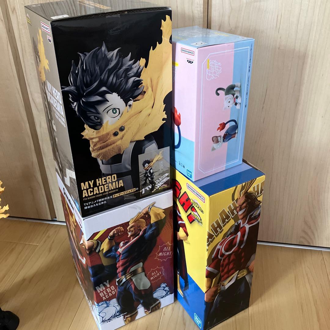 ヒロアカ　フィギュア　オールマイト　緑谷出久　トガヒミコ　一番くじ　まとめ売り