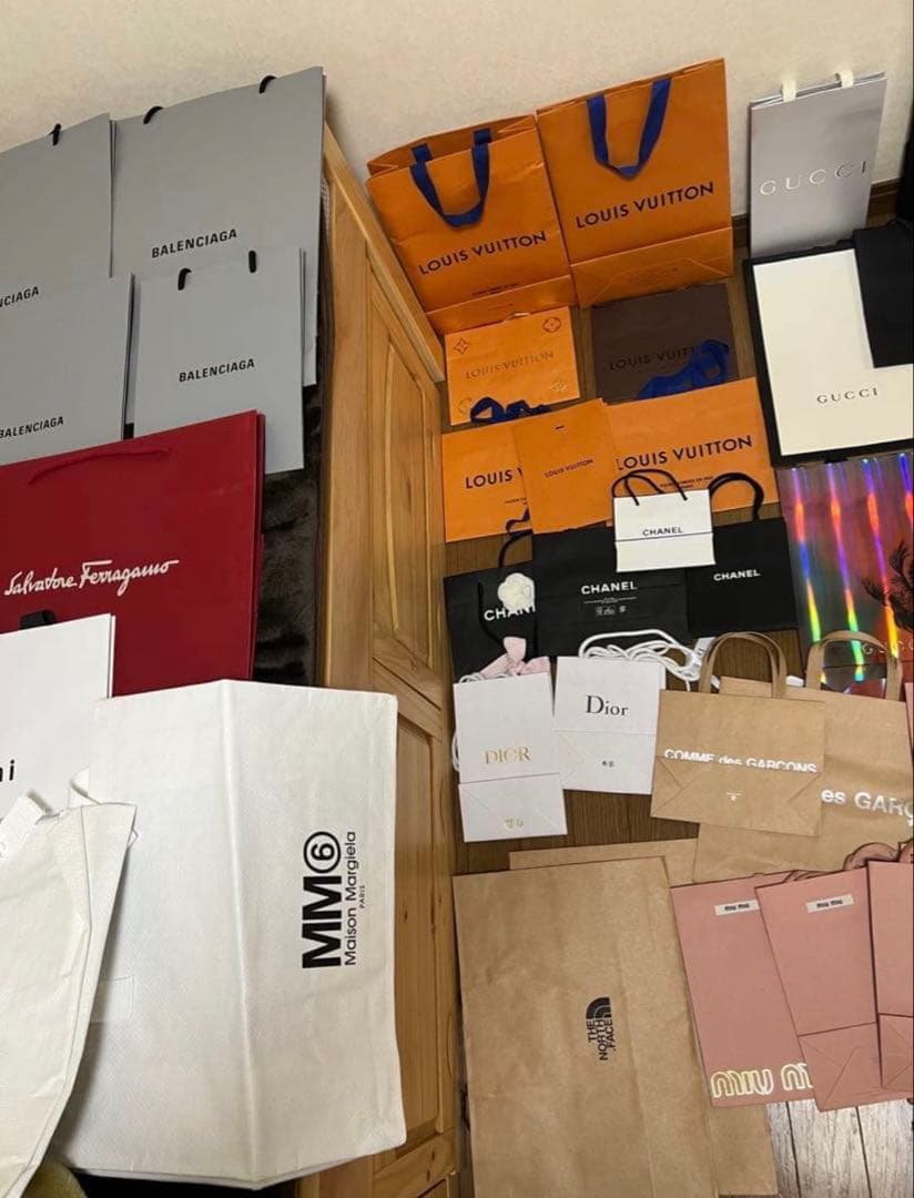 ブランド　ショップ袋　ショッパー　セット　64枚