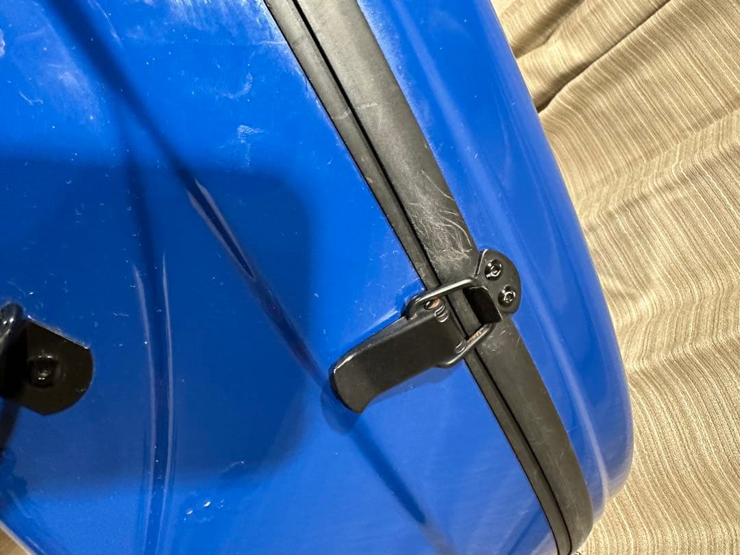 TOYO東洋楽器 プリュームファイバー チェロケース ネイビー中古品