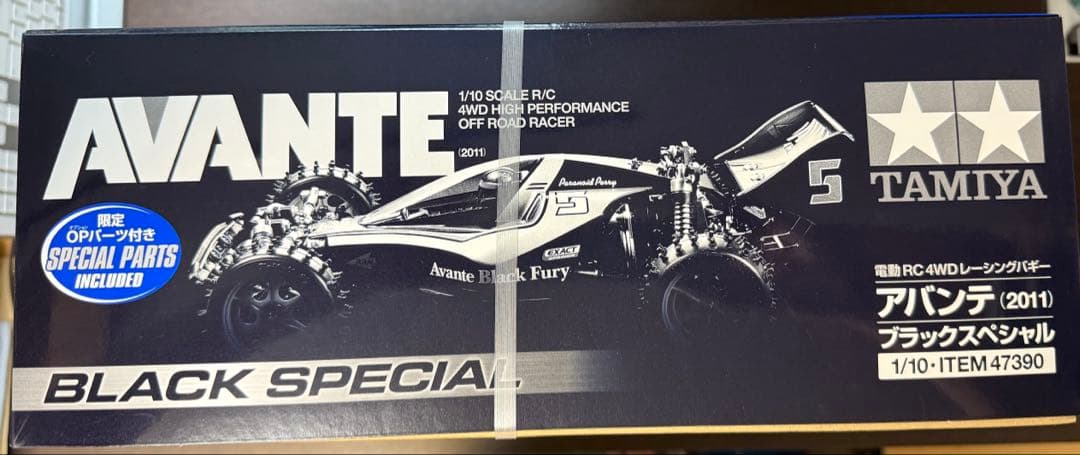 TAMIYA AVANTE BLACK SPECIAL 1/10 限定OP付
