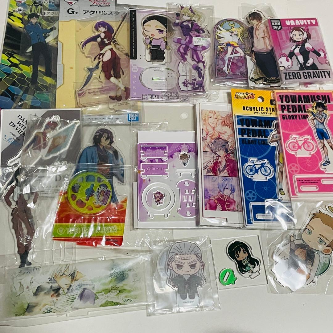ノンジャンルアニメ雑貨アクリルスタンド　約170個以上まとめ売り　大量セット