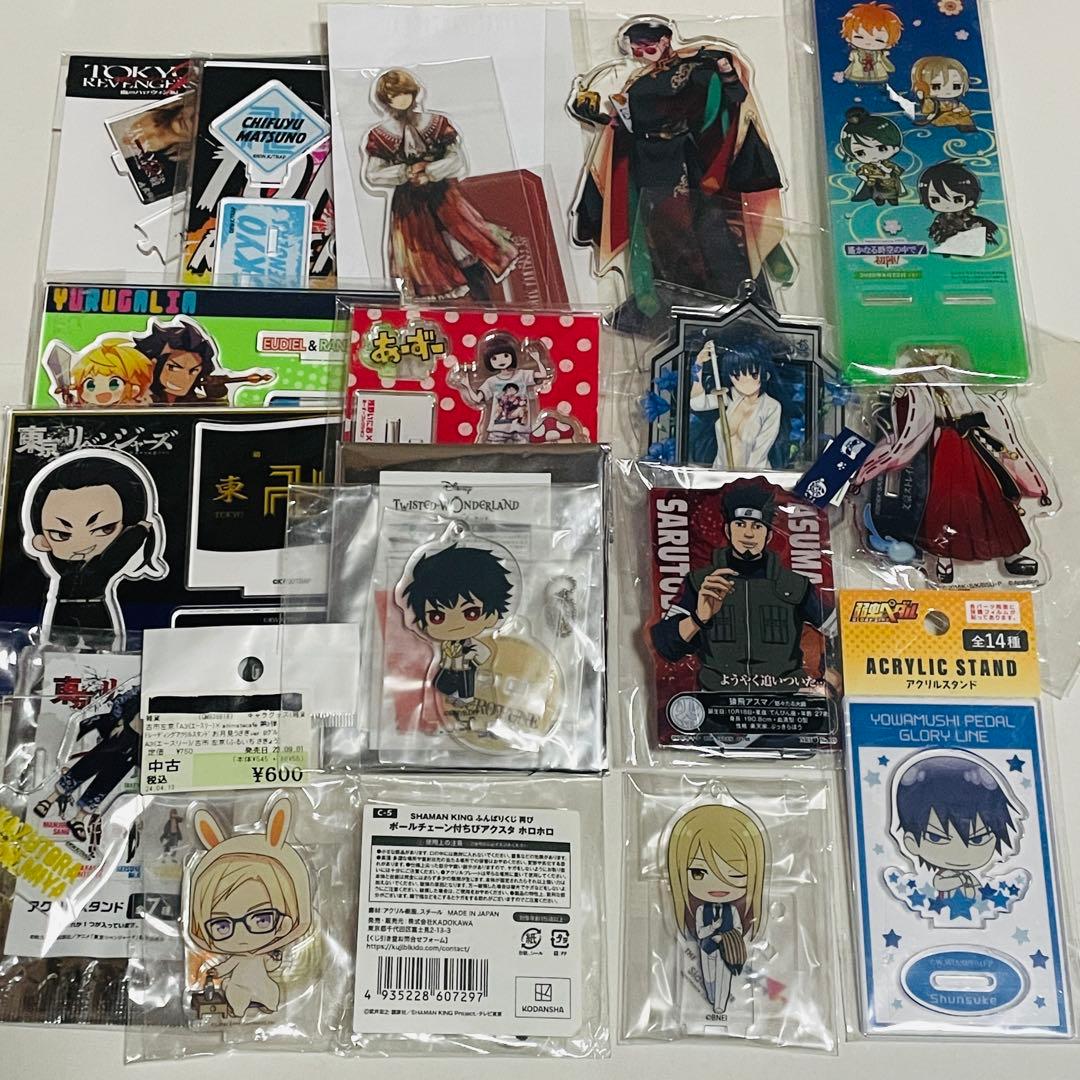ノンジャンルアニメ雑貨アクリルスタンド　約170個以上まとめ売り　大量セット