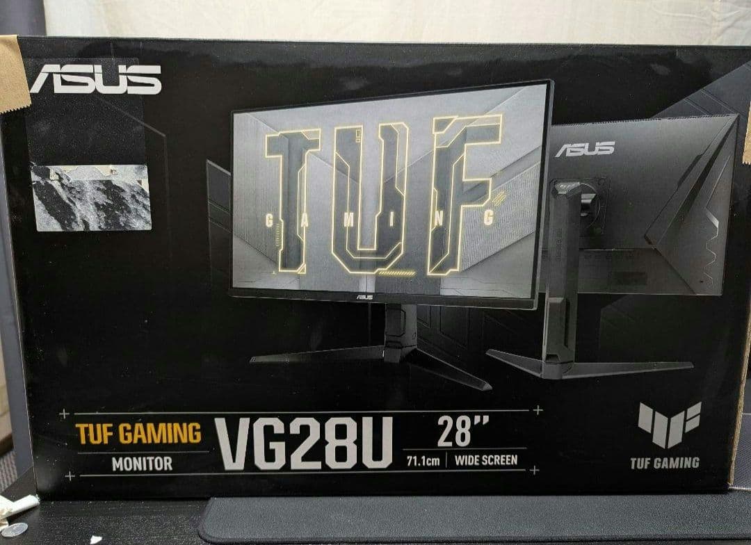 ASUS TUF GAMING VG28UQL1A 28インチ 4K 144Hz