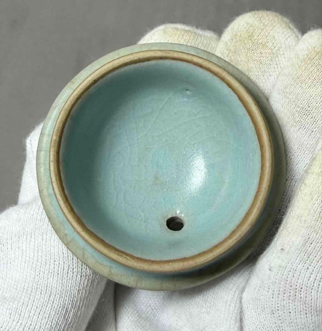 中国 三つ足水注　f2260117