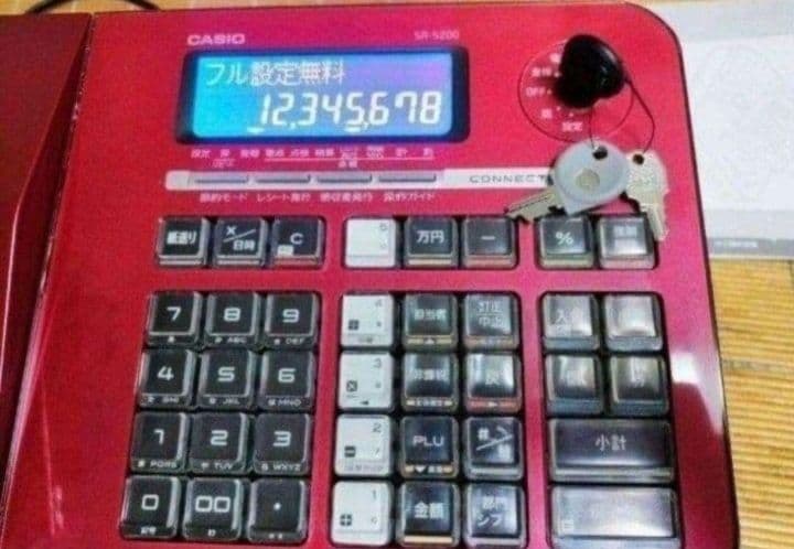 カシオレジスター　SR-S200　　　25022000
