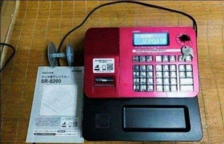 カシオレジスター　SR-S200　　　25022000