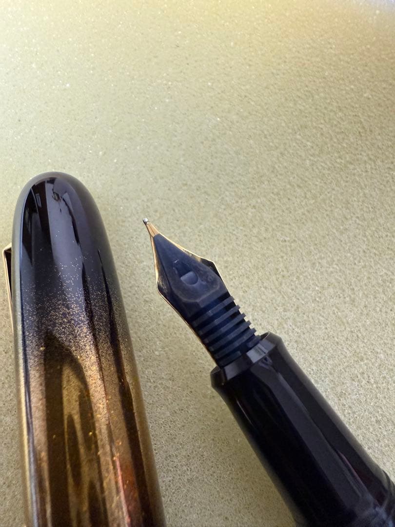 パイロット万年筆蒔絵、おしどり